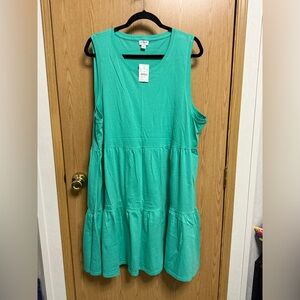 J. Crew Sleeveless Teal Tunic